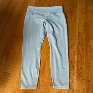 Athleta Gray and Green Leggings for Active Wear